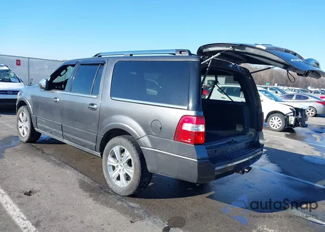 2016 Ford Expedition El Platinum from USA, damaged, VIN 1FMJK1MT1GEF36196